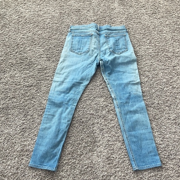 Rag & Bone Women's Blue High-rise Skinny Jeans In El size 28 - Picture 6 of 14